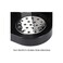 Cereal Dispenser Classic Dry Food Container, 2Litre Kitchen Storage Dispenser Thrible Black