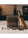 Kitchen Mark Glass Canister with Bamboo Lid &amp; Spoon