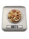 Digital Food Scale, High Precision Kitchen Scale, Measures in Grams and Ounces for Cooking and Baking, 5 Units with Tare Function, Stainless Surface, Rechargeable - Silver