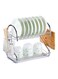 Storage Rack Silver 25 x 38 x 43cm