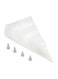 12-Piece Cookie Decorating Set White/Silver