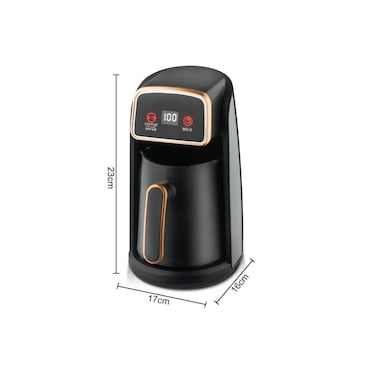 3-in-1 Turkish Coffee Maker R.117 &ndash; 600W Digital Electric Coffee, Water &amp; Milk Heater (300ml)