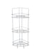 Sulfar Stainless Steel Kitchen Rack 3 Tier, Multipurpose Storage Rack Corner Shelf Kitchen Organizer, Corner Stand For Kitchen, Vegetable Stand Shelf Organizer