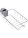 Dubai Gallery Stainless Steel Faucet Sponge Holder Silver/Grey