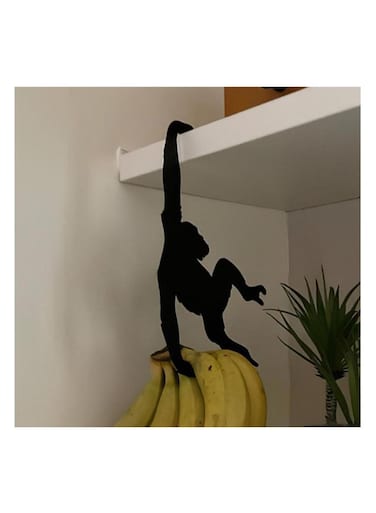 Kitchen Wall Door Metal Hook Key Hanger Cat Tail Monkey Shaped D&Atilde;&copy;cor Holder Storage Rack Seamless Hook Tool