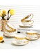 coffee cup Electroplated European coffee cup set Coffee cup gift set Ceramic tea cup and saucer set