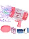 MLMYH Bubble Gun, Bazooka Bubble Gun, 69 Hole Bubble Gun with 20 Packs of Bubble Solution, Bubble Launcher Children's Toys Gifts for Adults Children Playing and Indoor Outdoor Party Wedding