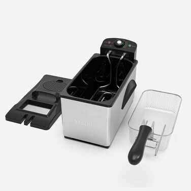 Tradeo 3.0L Deep Fryer with Adjustable Temperature Control &amp; Large Frying Basket 190&deg;C