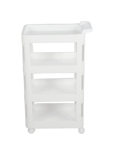 Luqeeg Rolling Storage Cart with Wheels, Utility Storage Cart, Large Capacity Portable Mobile Utility Cart, Craft Cart, Suitble for Office Living Room Kitchen Bathroom Laundry (820)