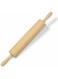 Pin 42 cm Revolving Wooden Rolling Pin Professional Roti Belan Small Wood Dough Roller DIY Crafts Tool for Baking Cookie Pizza Chapati Pastry Pie Bread Kitchen Home Equipment 1pc
