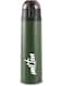 750ml Stainless Steel Water Bottle &acirc;&euro;&ldquo; Vacuum Insulated Flask Keeps Drinks Hot or Cold for 24 Hours, Leakproof Metal Flask for Travel, Office, Gym &amp; Home &acirc;&euro;&ldquo; Crown 900, Green