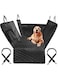 Dog Car Seat Cover, Waterproof and Scratchproof Dog Cover for Car Backseat, Nonslip Pet Car Seat with Mesh Window, Durable Hammock with Side Flaps for Cars, Trucks and SUV (A)
