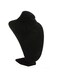 Pendant Earring Mannequin Bust Display Stand (Black)