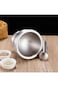Stainless Steel Mortar and Pestle Set with Brush &ndash; Pill Crusher, Spice Grinder, Herb &amp; Pesto Bowl
