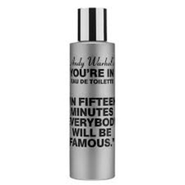 Comme Des Garcons Andy Warhol&rsquo;s You&rsquo;re In "In Fifteen Minutes Everybody Will Be Famous" EDT 100ml Unisex