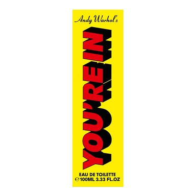 Comme Des Garcons Andy Warhol&rsquo;s You&rsquo;re In &ldquo;Art Is What You Can Get Away With&rdquo;EDT 100ml Unisex