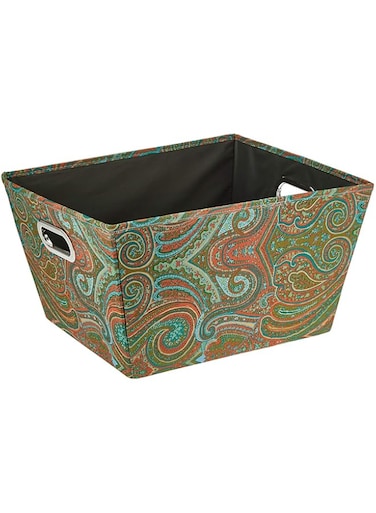 HARMONY EYELET MULTI USE STORAGE TOTE-L 41X36X23CM 4M-106