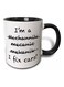 3D I'm a I Fix Cars Two-Tone Mug Black