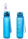 PRECIOUS 1000ml Water Bottle For Adults And Kids USA Tritan Material Non-Toxic BPA Free - Fast Flow Flip Top Leak Proof Lid and One Click Open