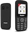 Energizer Mobile E130S - 4G - Arabic Keypad Phone - Dual SIM Cell Phone (Nano Sim) - Black