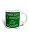 3D Painted Coffee Mug Green