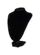 MTZ Makeup Toy Neck Display Model Bust Black Velvet Necklace Jewelry Display Stand Neck Mannequin Jewelry Necklace Pendant Earring Mannequin Bust Display Stand Jewelry Display Bust (Medium)