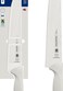 Premium 10-Inch Kitchen Knife with Stainless Steel Blade and White Polypropylene Handle