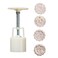 Use Hand Pressure Type Non-Stick Eco-Friendly ABS Mooncake Making Mould White
