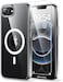 Compatible with Iphone 16e Clear Case With Screen Protector, Iphone 16e Magnetic Case, Slim Transparent Flexible Shockproof Bumper Hard PC Back Phone Magnetic Case for Iphone 16E 2025