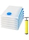 Sulfar Vacuum Storage Bags 6 Jumbo Pack, Space Saver Bags for Clothes, Pillows, Comforters, Blankets Storage, Vacuum Sealer Compression Bags with Travel Hand Pump (60&times;80cm)