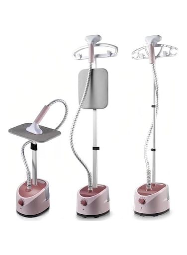 ORGZERO2 Garment Steamer for Clothes, Built-in Ironing Board Professional for Home and Business Use, Full Size Steamer 2000-Watt Power