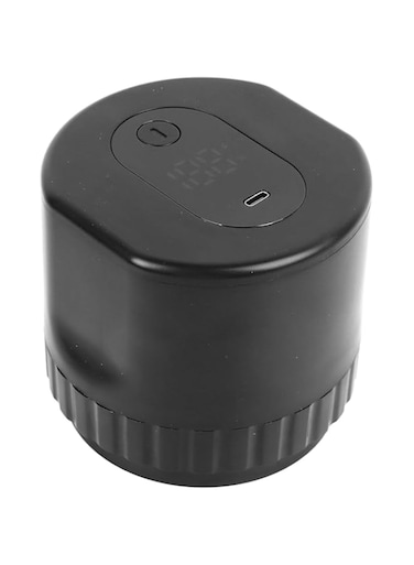 Luocute Electric Mason Jar Vacuum Sealer Kit - USB Charging Pump for Wide and Regular Mouth Jars - Easy to Use, Portable - Keep Food Fresher and Longer, with 10 Jar Lids and Lid Opener