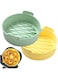 TERRIFI Air Fryer Silicone Liners, 7.8 inch Air Fryer Round Basket Bowl, Reusable Air Fryer Baking Tray, for Basket Size 3.6 to 7 QT, Non-stick, Food Safe, Great Instant Pot Kitchen Accessories
