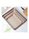 Tray Golden 17x22x2.4cm