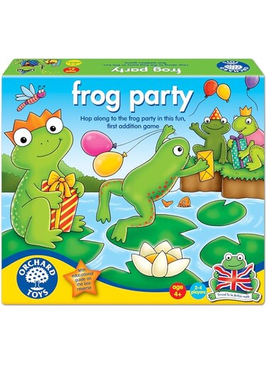 Orchard Toys Frog Party Board Game, Multi Colour
