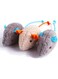 Q.Y.HOME Cat Toy Interactive Toy Plush Mouse Shaped Toy - (3 Pack)