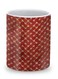 Premium Connect The Dots Designer Mug Red/Yellow