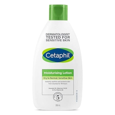 Cetaphil Moisturizing Lotion, Face &amp; Body Moisturizer For Men &amp; Women With Dry to Normal and Sensitive Skin, Unscented, 200ml