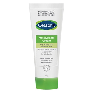 Cetaphil Moisturizing Cream, Face &amp; Body Moisturizer For Men &amp; Women With Dry to Very Dry Sensitive Skin, Unscented, 100g