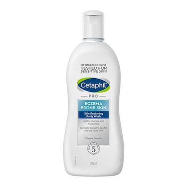 Cetaphil PRO Eczema Prone Skin Restoring Body Wash 295ml