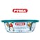 Pyrex Cook&amp;Store 350ml Round Roaster with Lid for Versatile Cooking and Storing