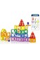 Kikibebe Colored Window Magnet Blocks &ndash; 123 Pieces &ndash; Multicolor