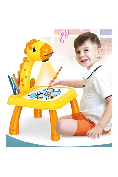 Kikibebe Projection Painting Machine With Music &ndash; Yellow