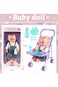 Kikibebe 18-Inch Fat Boy Doll With Stroller, Bottle &amp; Dinner Plate &ndash; Boys &ndash; Multicolor
