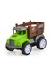 Kikibebe Friction Truck Set &ndash; 3 Pull-Back Farmer Vehicles &ndash; Green