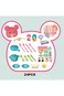 Kikibebe Kitchen Backpack Set &ndash; 24 Pieces, High-Quality Polypropylene Material &ndash; Pink
