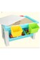 Kikibebe 69-Piece Building Block Table &ndash; Multicolor