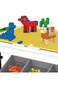 Kikibebe 300-Piece Building Block Table &ndash; Combines Building Blocks, Study Desk &amp; Play Surface &ndash; Multicolor