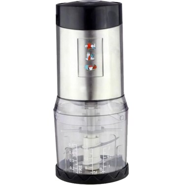 Electric Food Chopper 500ml 3 Blade Mini Grinder One Touch Vegetable Meat Kitchen Processor