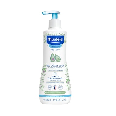 Mustela Baby Gentle Cleansing Gel For Hair &amp; Body 500ml